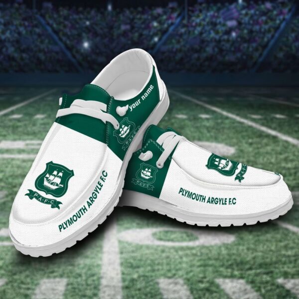 Tubopro Plymouth Argyle F.C Personalized Hey Dude Shoes For Men And Women