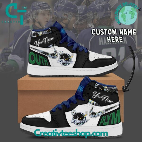 Tubopro Plymouth Whalers AJ1 High Sneakers Shoes For Men And Women