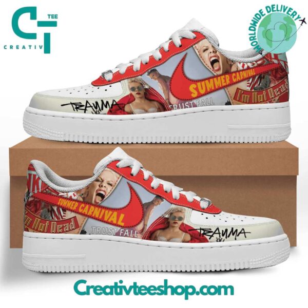 Tubopro P!nk Summer Carnival Air Low-Top Sneakers Shoes For Men And Women