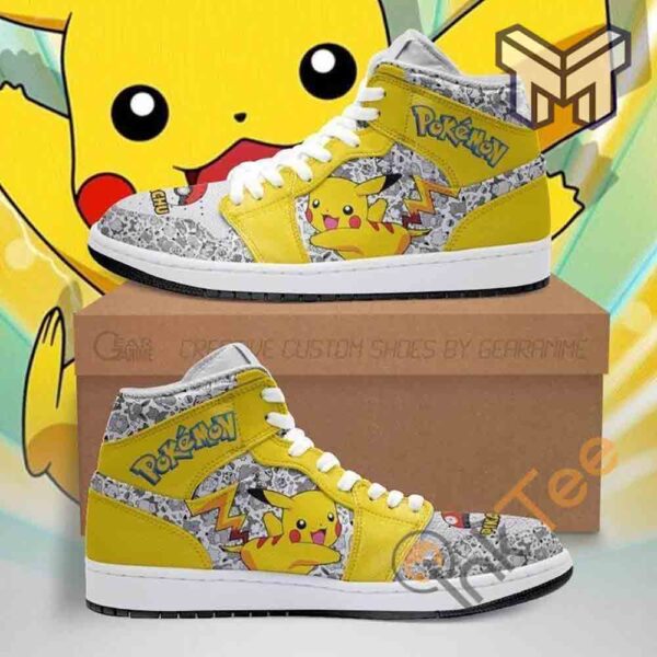 Tubopro Pokemon AJ1 High Sneakers Shoes For Men And Women