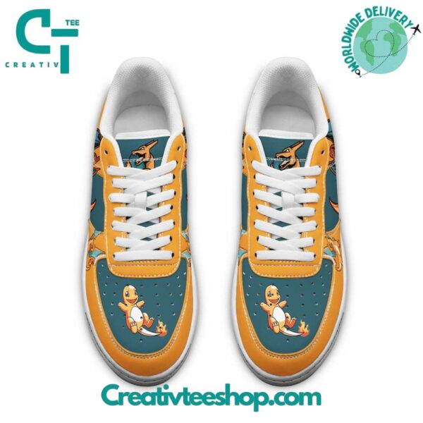 Tubopro Pokemon Charizard Air Low-Top Sneakers Shoes For Men And Women - Image 3