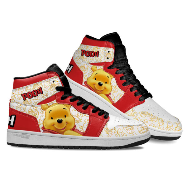 Tubopro Pooh AJ1 High Sneakers Shoes For Men And Women - Image 3