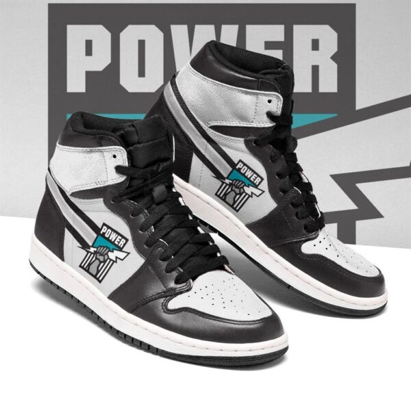 Tubopro Port Adelaide AFL AJ1 High Sneakers Shoes For Men And Women
