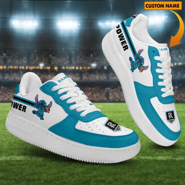 Tubopro Port Adelaide Air Low-Top Sneakers Shoes For Men And Women - Image 2