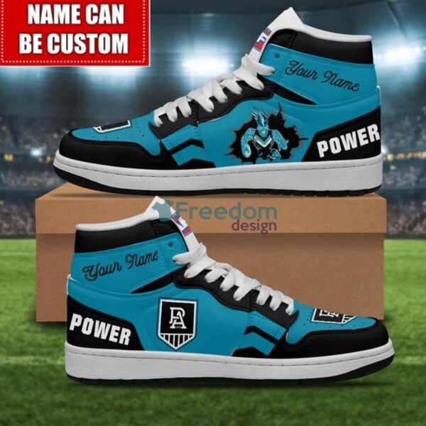 Tubopro Port Adelaide AJ1 High Sneakers Shoes For Men And Women