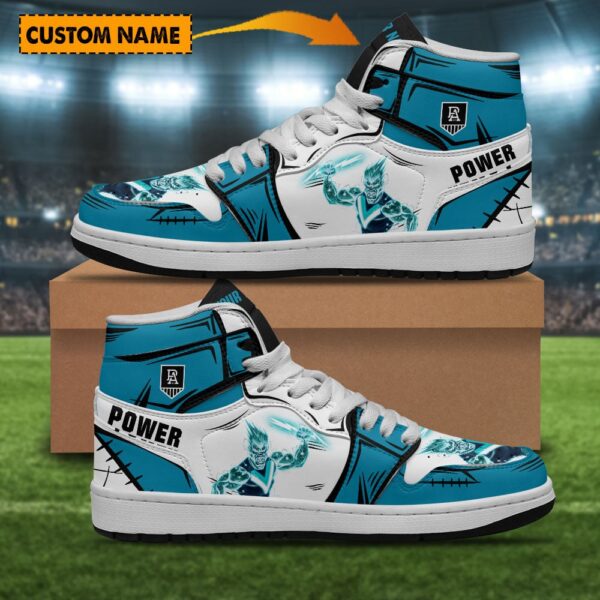 Tubopro Port Adelaide AJ1 High Sneakers Shoes For Men And Women