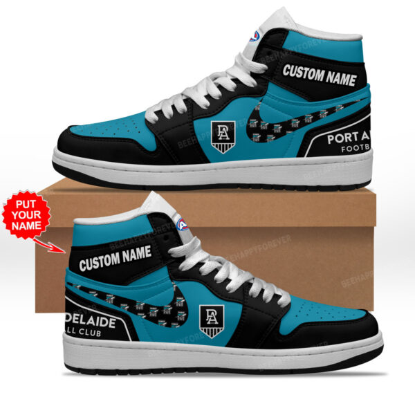 Tubopro Port Adelaide Power AJ1 High Sneakers Shoes For Men And Women