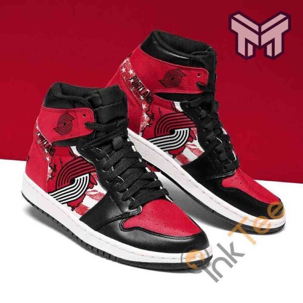 Tubopro Portland Trail Blazers AJ1 High Sneakers Shoes For Men And Women