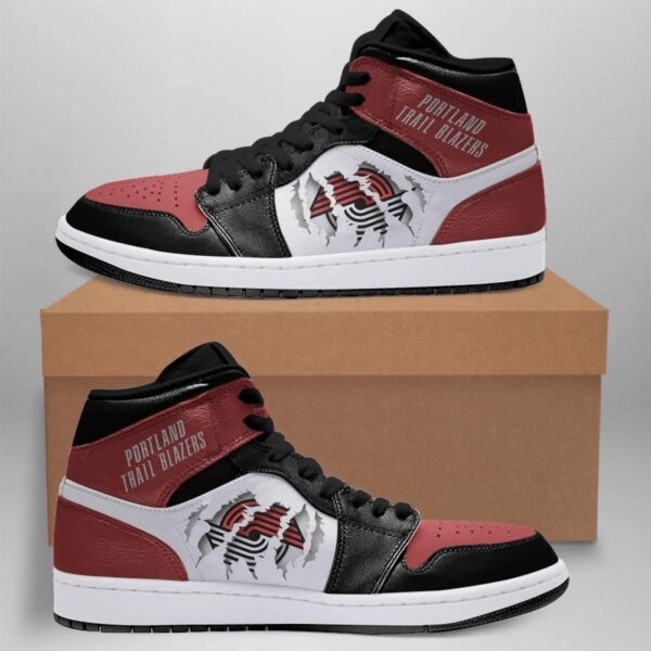 Tubopro Portland Trail Blazers NBA AJ1 High Sneakers Shoes For Men And Women