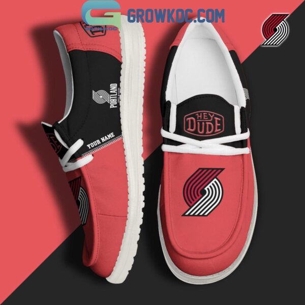 Tubopro Portland Trail Blazers Personalized Hey Dude Shoes For Men And Women - Image 2