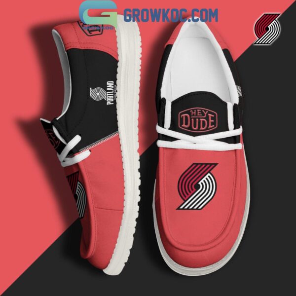 Tubopro Portland Trail Blazers Personalized Hey Dude Shoes For Men And Women