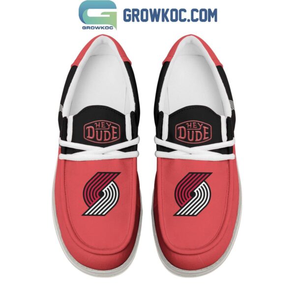 Tubopro Portland Trail Blazers Personalized Hey Dude Shoes For Men And Women - Image 5