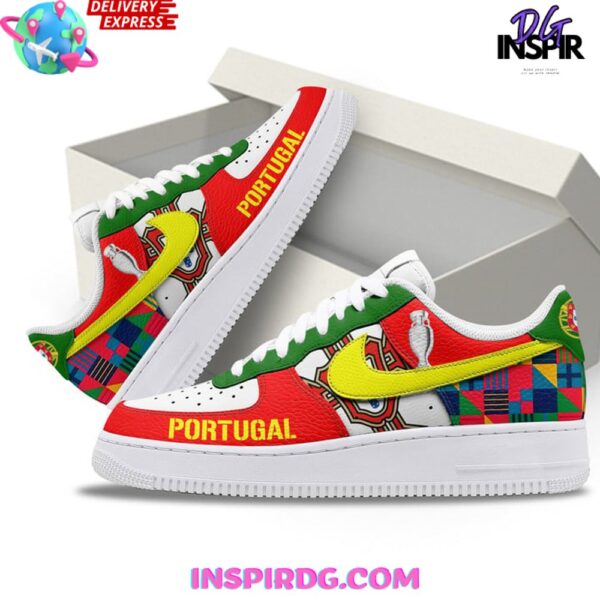 Tubopro Portugal Champions Euro Air Low-Top Sneakers Shoes For Men And Women - Image 2