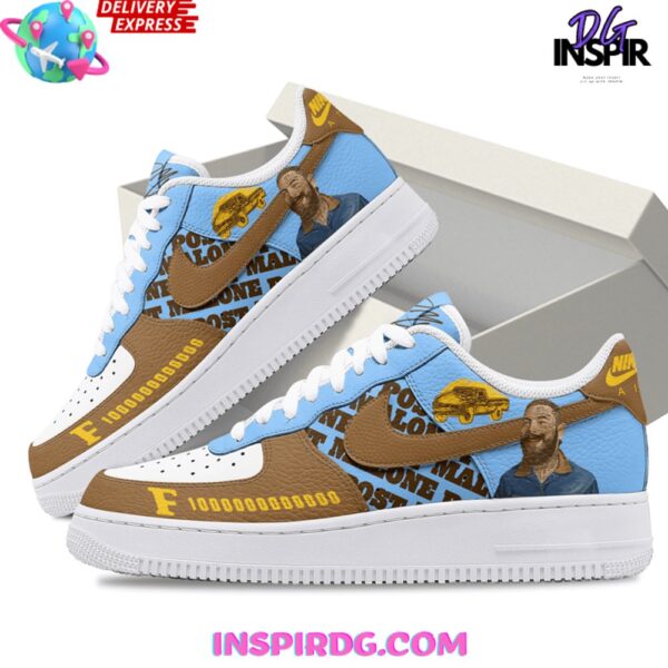 Tubopro Post Malone Air Low-Top Sneakers Shoes For Men And Women - Image 2