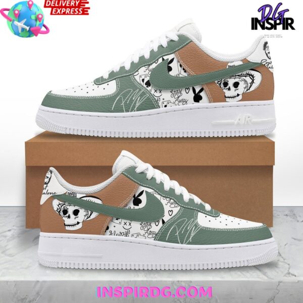 Tubopro Post Malone Air Low-Top Sneakers Shoes For Men And Women - Image 2