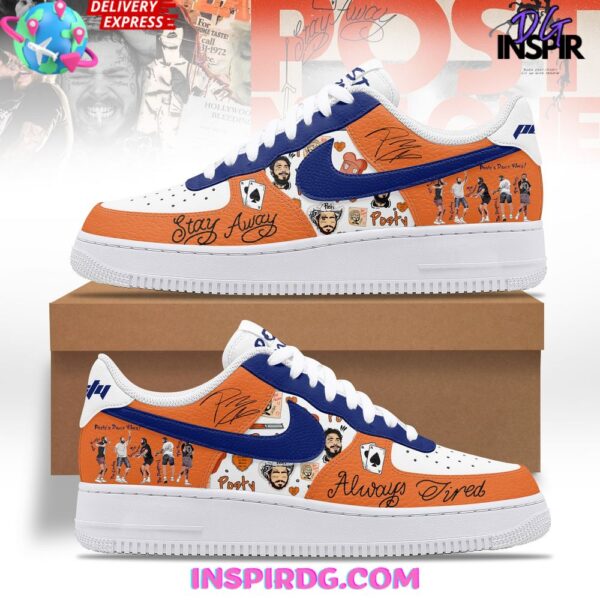 Tubopro Post Malone Air Low-Top Sneakers Shoes For Men And Women