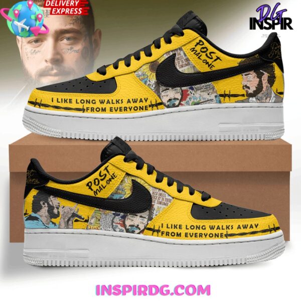 Tubopro Post Malone Air Low-Top Sneakers Shoes For Men And Women
