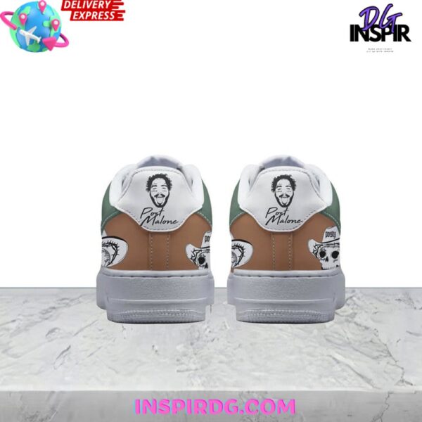 Tubopro Post Malone Air Low-Top Sneakers Shoes For Men And Women - Image 3