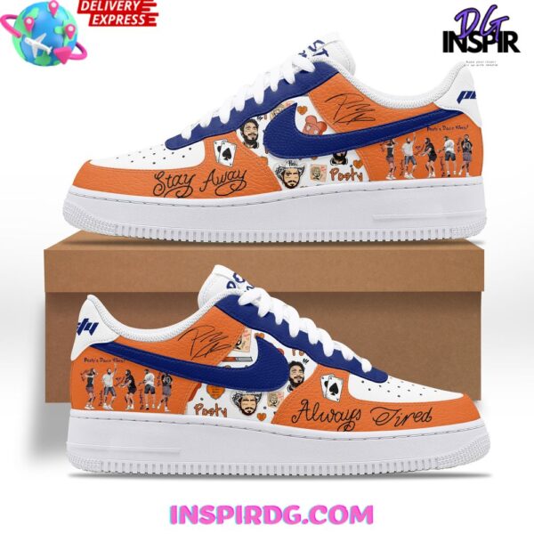 Tubopro Post Malone Air Low-Top Sneakers Shoes For Men And Women - Image 2