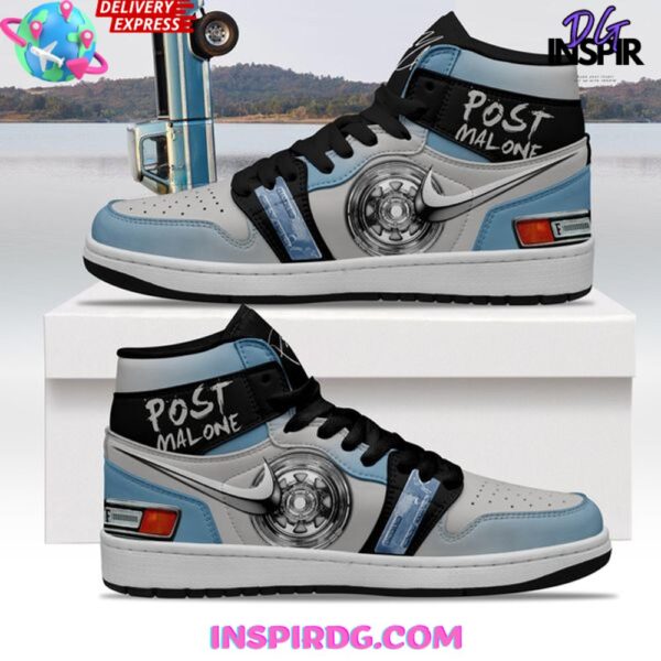 Tubopro Post Malone AJ1 High Sneakers Shoes For Men And Women