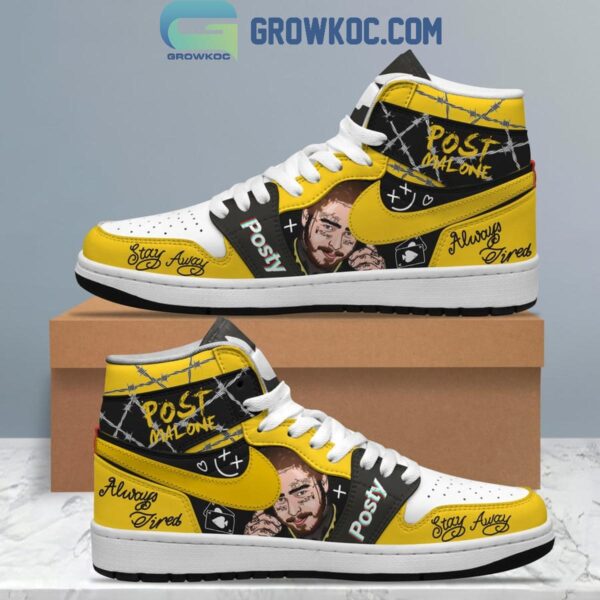 Tubopro Post Malone AJ1 High Sneakers Shoes For Men And Women