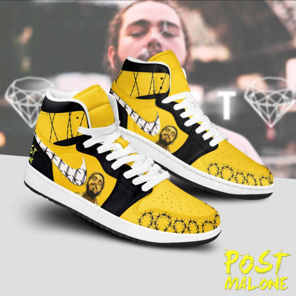 Tubopro Post Malone AJ1 High Sneakers Shoes For Men And Women