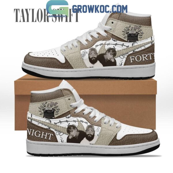 Tubopro Post Malone AJ1 High Sneakers Shoes For Men And Women