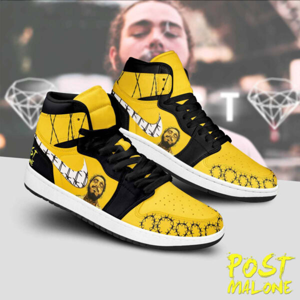Tubopro Post Malone AJ1 High Sneakers Shoes For Men And Women