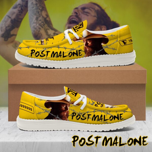 Tubopro Post Malone Personalized Hey Dude Shoes For Men And Women