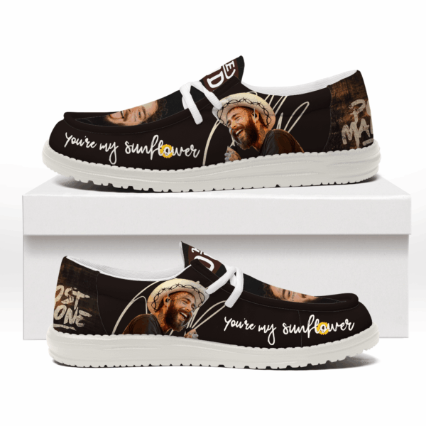 Tubopro Post Malone Personalized Hey Dude Shoes For Men And Women - Image 3