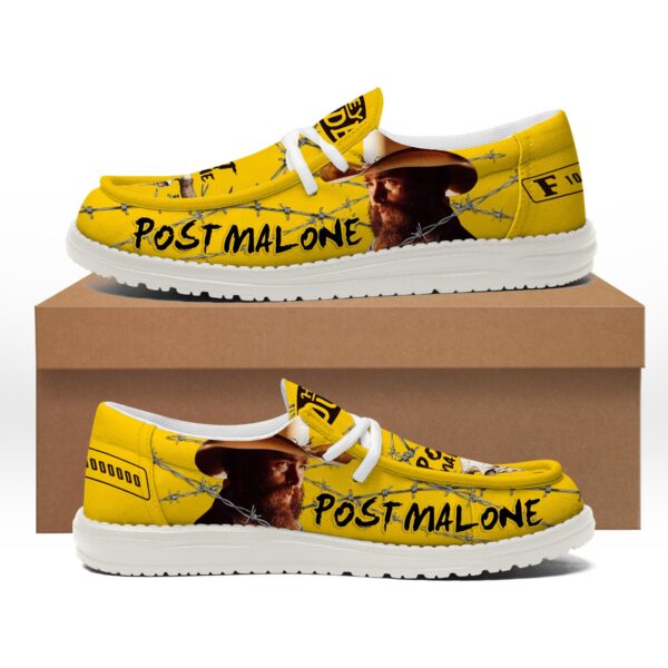Tubopro Post Malone Personalized Hey Dude Shoes For Men And Women - Image 3