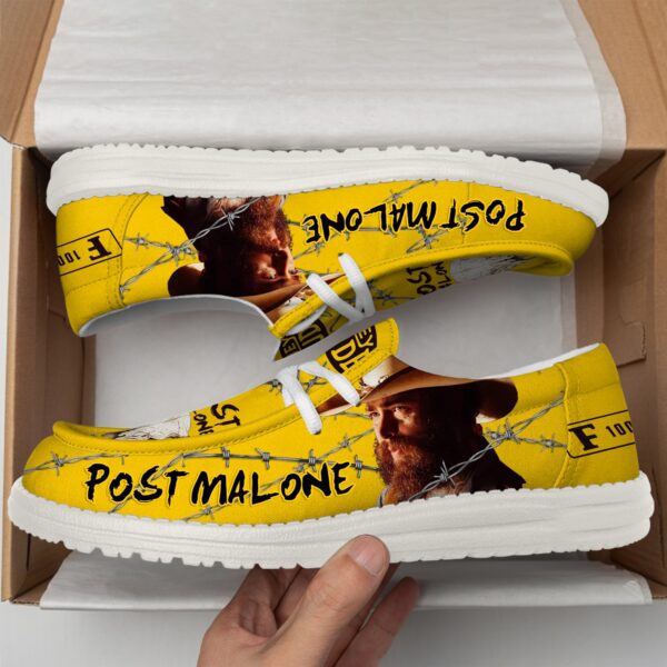 Tubopro Post Malone Personalized Hey Dude Shoes For Men And Women - Image 5