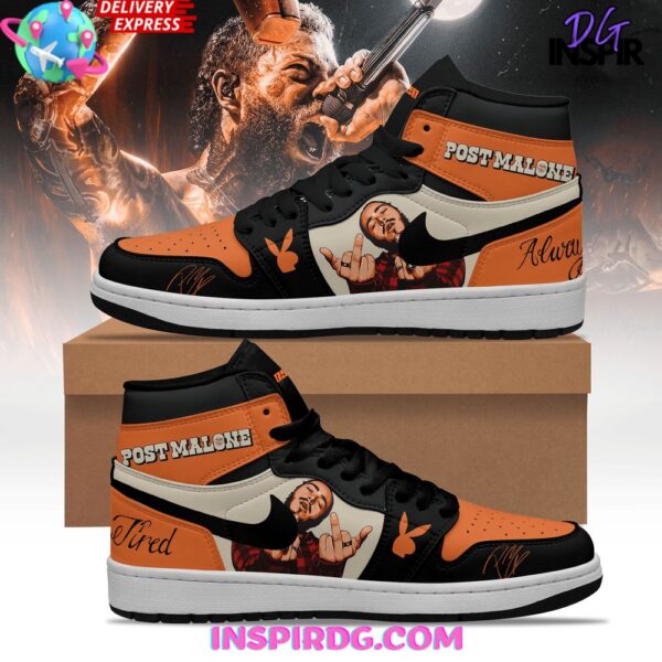 Tubopro Post Malone High Sneakers Shoes For Men And Women