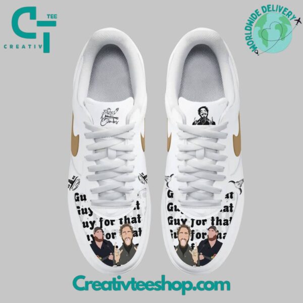 Tubopro Post Malone x Luke Combs Air Low-Top Sneakers Shoes For Men And Women - Image 2