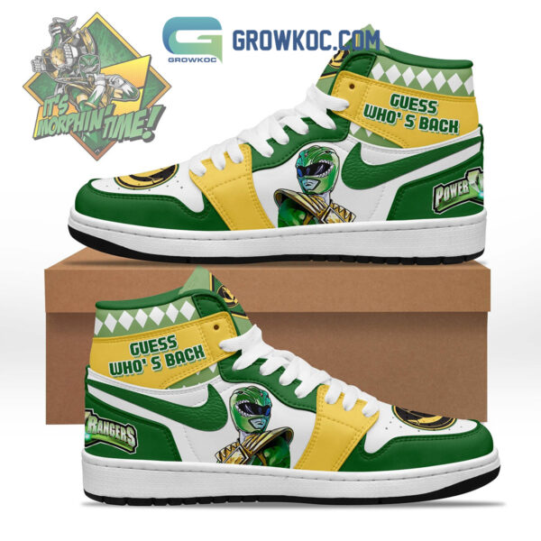 Tubopro Power Rangers AJ1 High Sneakers Shoes For Men And Women