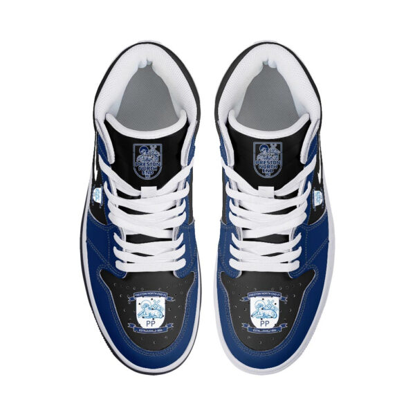 Tubopro Preston North End AJ1 High Sneakers Shoes For Men And Women - Image 3