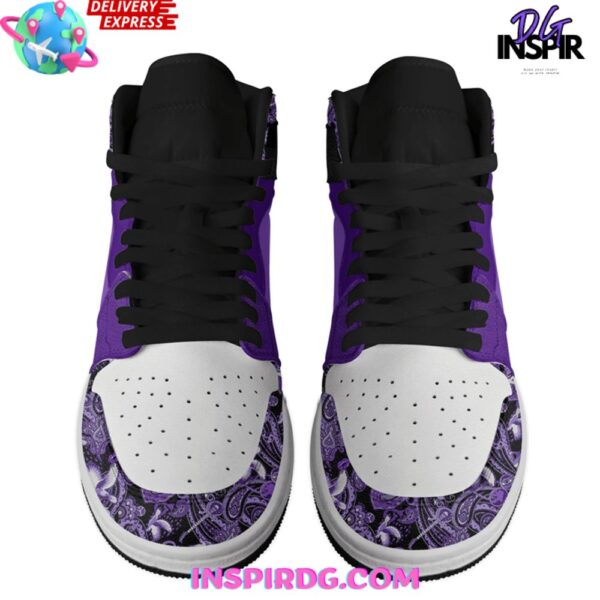 Tubopro Prince AJ1 High Sneakers Shoes For Men And Women - Image 3