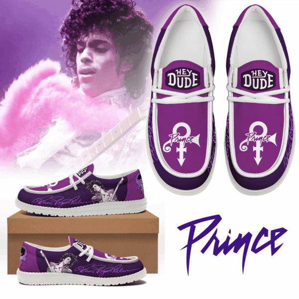 Tubopro Prince Personalized Hey Dude Shoes For Men And Women