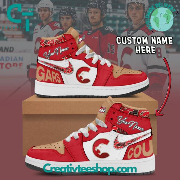 Tubopro Prince George Cougars AJ1 High Sneakers Shoes For Men And Women