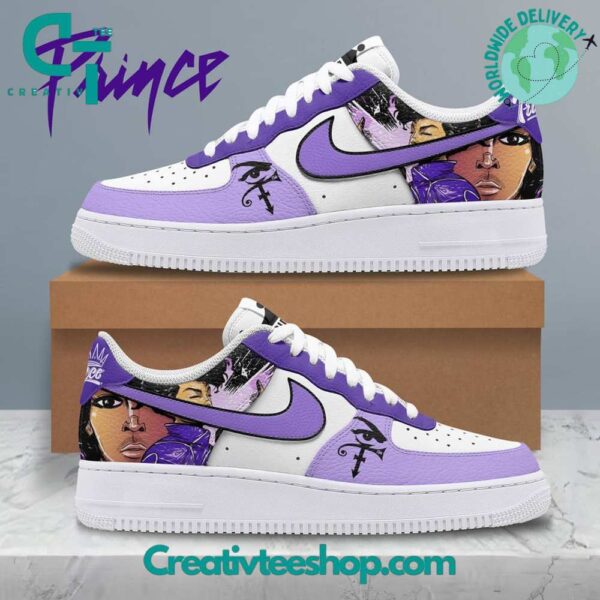 Tubopro Prince Purple Air Low-Top Sneakers Shoes For Men And Women