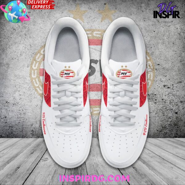 Tubopro PSV Eindhoven Air Low-Top Sneakers Shoes For Men And Women - Image 2