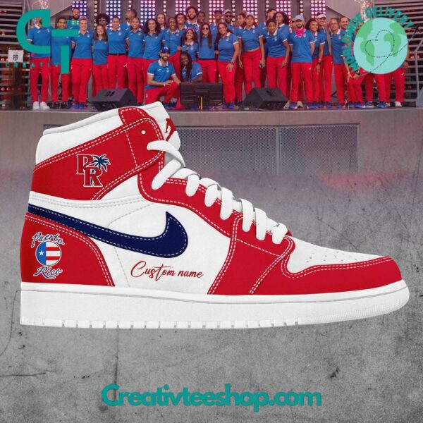 Tubopro Puerto Rico AJ1 High Sneakers Shoes For Men And Women - Image 2