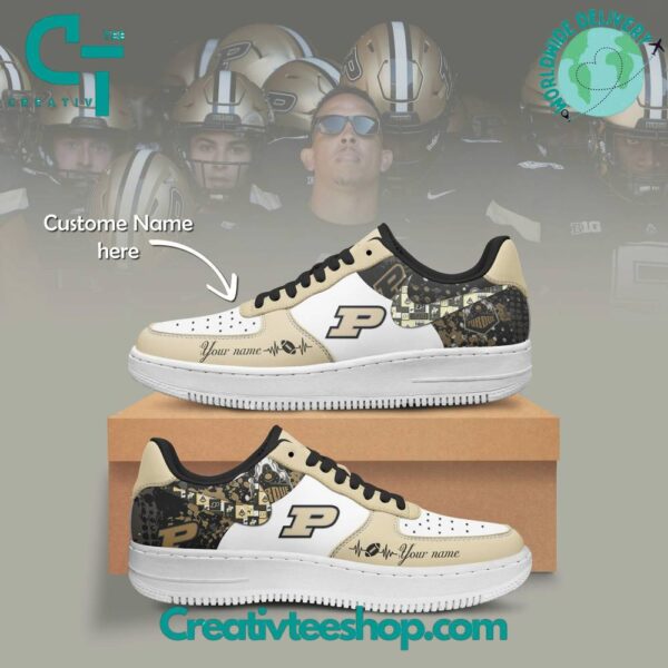 Tubopro Purdue Boilermakers Air Low-Top Sneakers Shoes For Men And Women