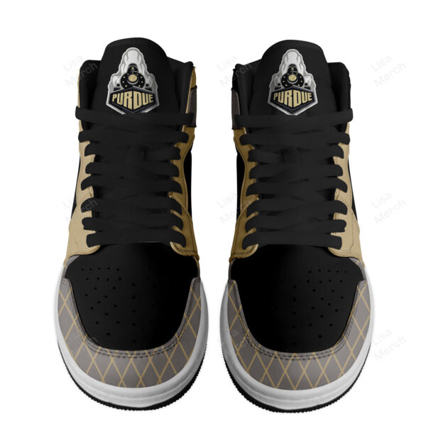 Tubopro Purdue Boilermakers AJ1 High Sneakers Shoes For Men And Women - Image 2