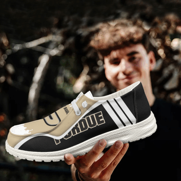 Tubopro Purdue Boilermakers Hey Dude Shoes For Men And Women - Image 3