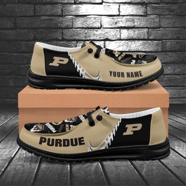 Tubopro Purdue Boilermakers Hey Dude Shoes For Men And Women - Image 6