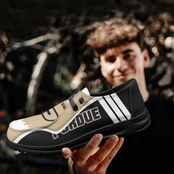 Tubopro Purdue Boilermakers Hey Dude Shoes For Men And Women - Image 4