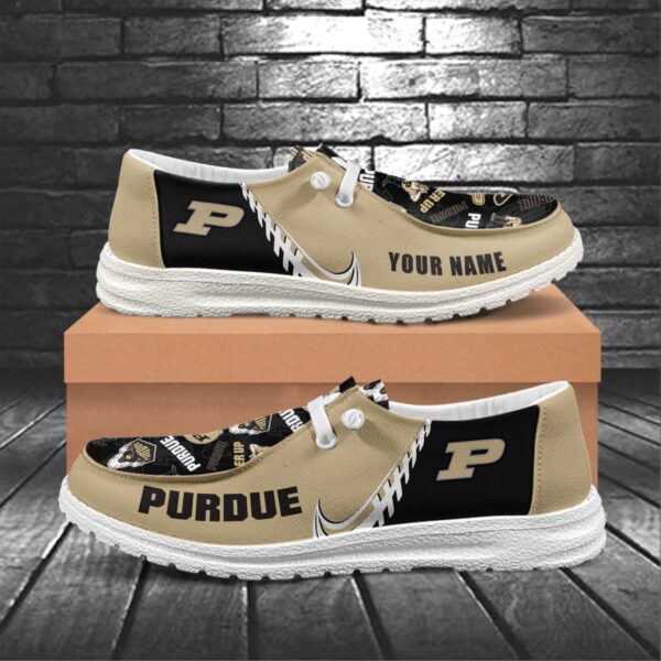 Tubopro Purdue Boilermakers Hey Dude Shoes For Men And Women - Image 5