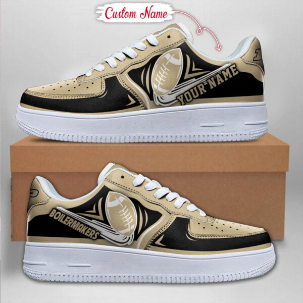 Tubopro Purdue Boilermakers NCAA Air Low-Top Sneakers Shoes For Men And Women - Image 2