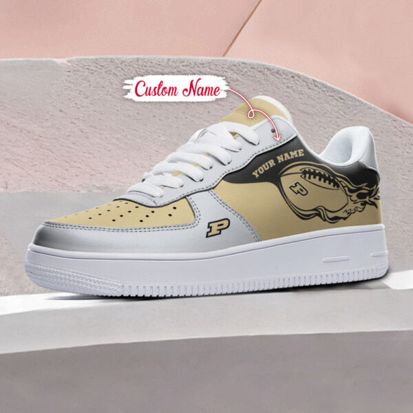 Tubopro Purdue Boilermakers NCAA Air Low-Top Sneakers Shoes For Men And Women - Image 3